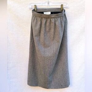 Vintage Evan Picone Lined Tweed Skirt